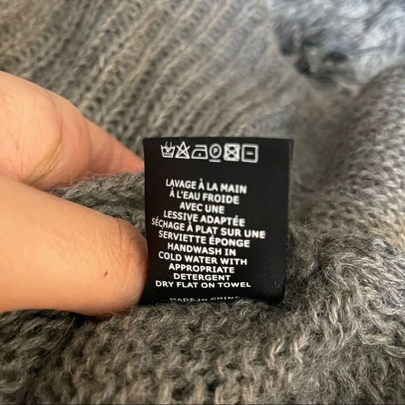 Isabel Marant Etoile Ludlow Alpaca Slit Sweater XS - Picture 9 of 13